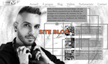 Exemple de site blog professionnel ou personnel