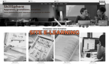 Exemple de site e-learning professionnel